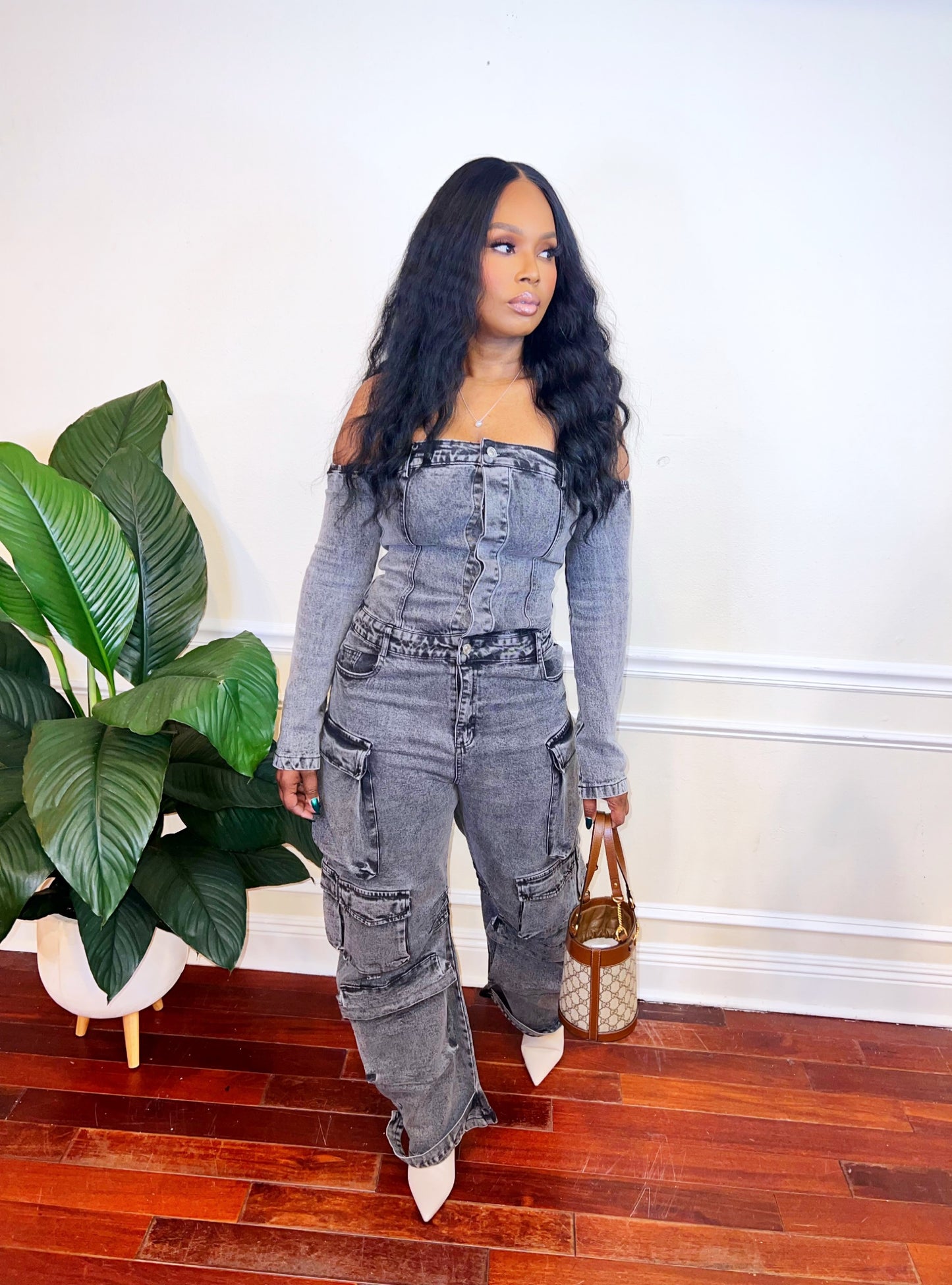 Cityscape Cargo Chic Jumpsuit